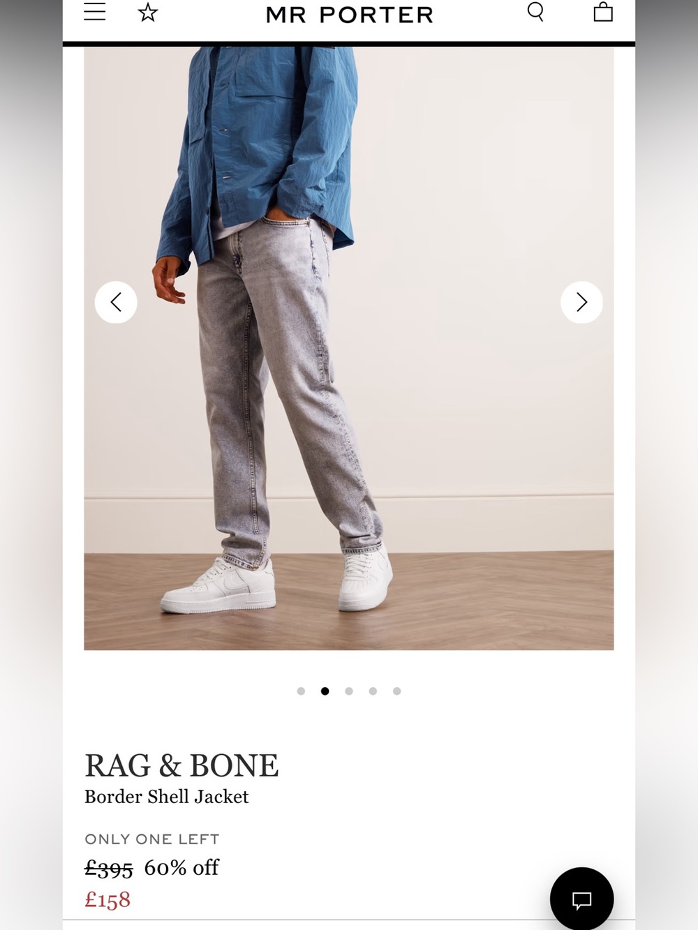 rag & bone Border Shell Jacket